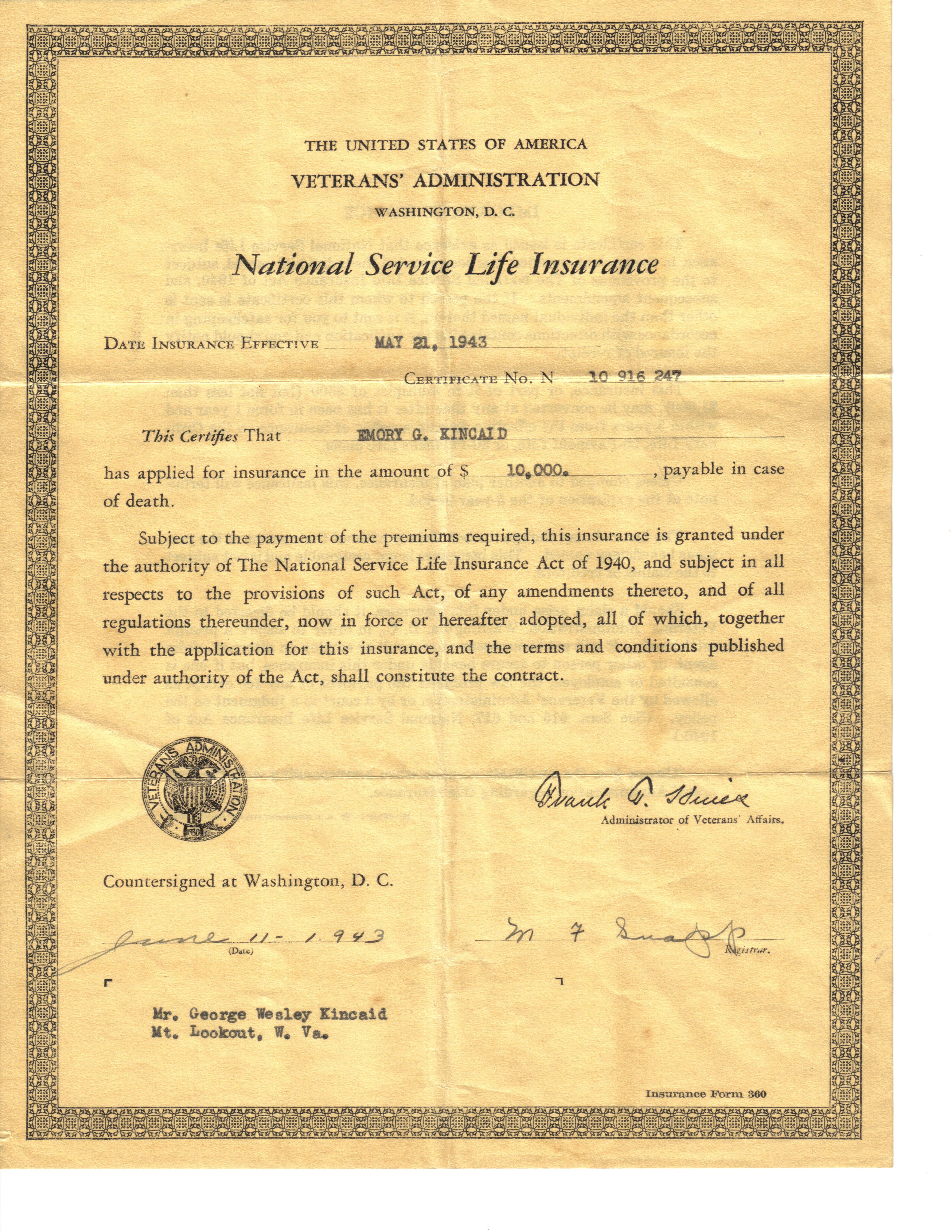 National Service Life Insurance (Front).jpg